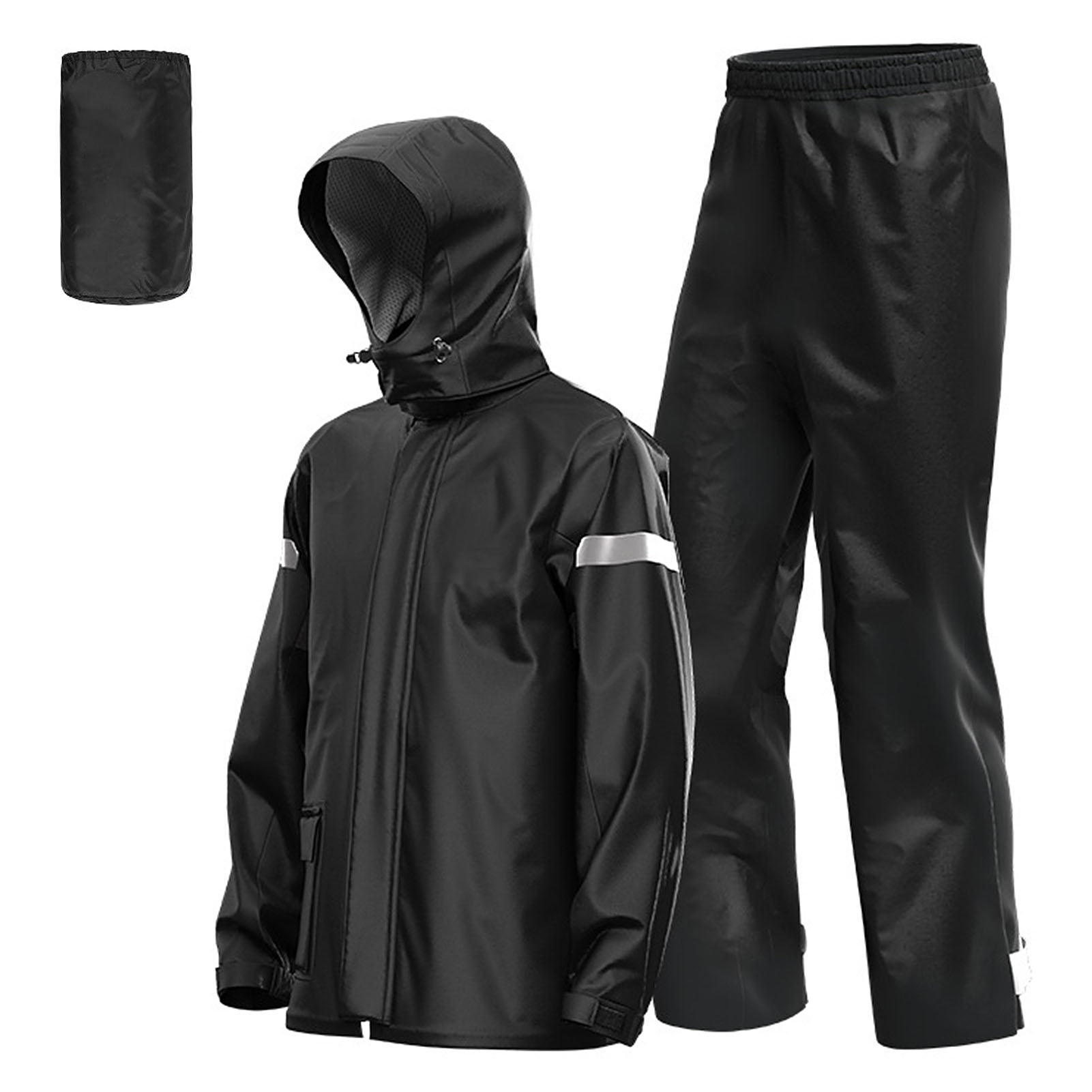 Motorcycle Gear Jacket And Pants - Conjunto de Chuva para Motociclistas Masculinos,