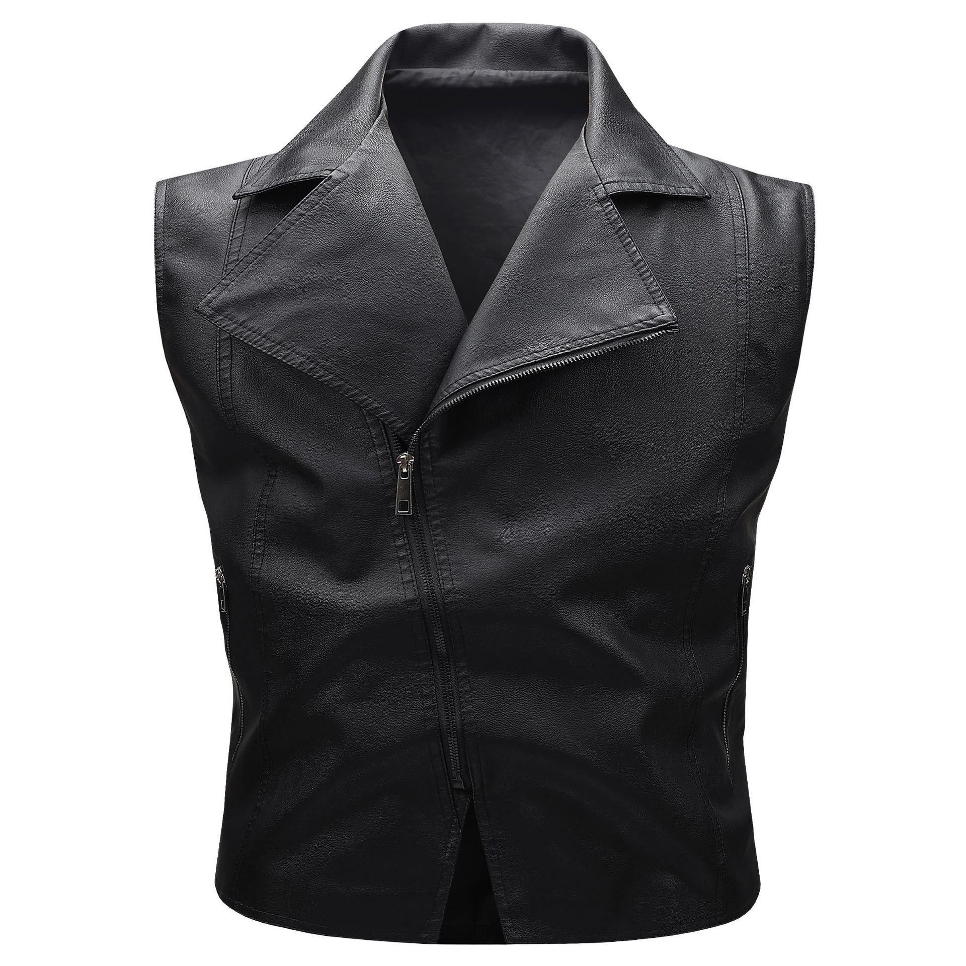 Riding Jacket Leather - Jaqueta de Primavera para Motocicleta /