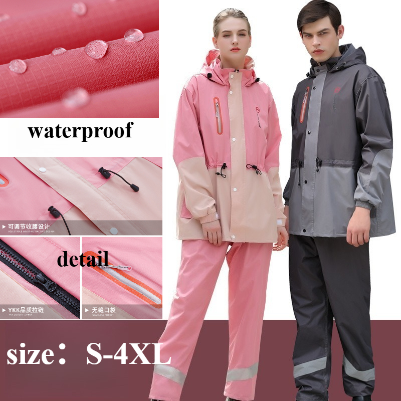 Motorcycle Rain Suit - Conjunto de Capa de Chuva para