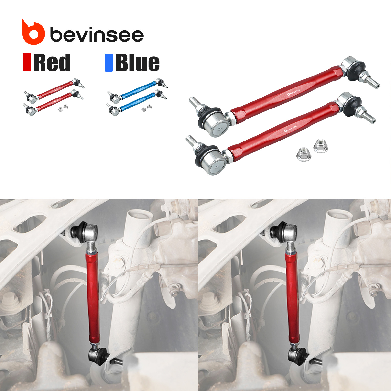 Motorcycle Gear Near Me - BEVINSEE Kit de Braços de Suspensão