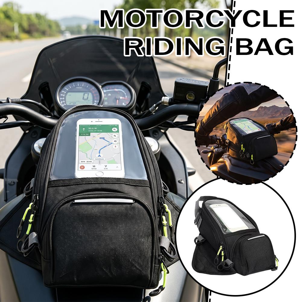 Motorcycle Gear Bag - Bolsa de Tanque Magnética para Motocicleta