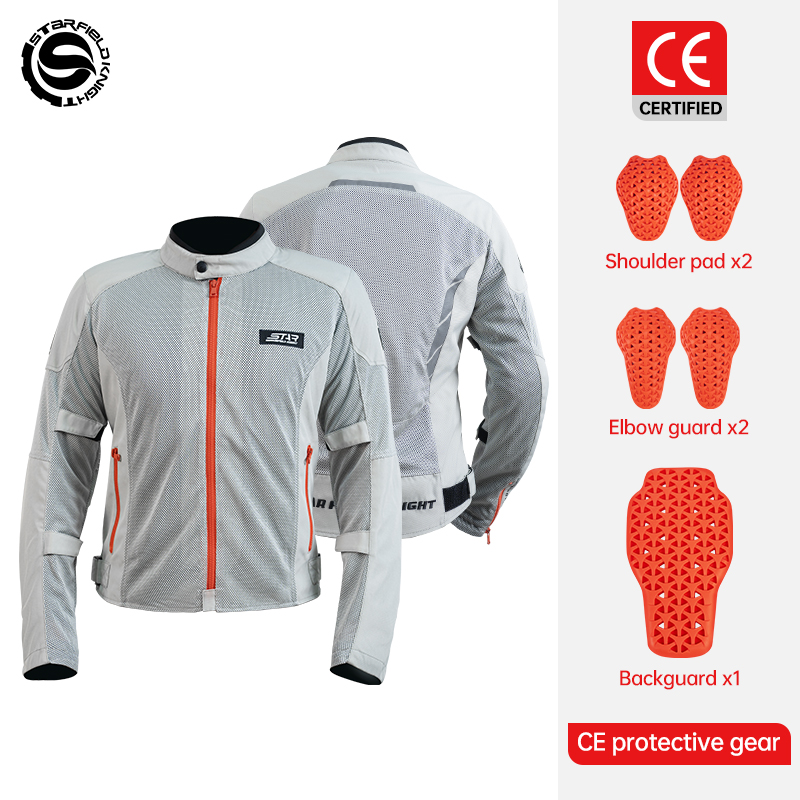 Motorcycle Gear For Summer - Star field knight jaqueta de motocicleta