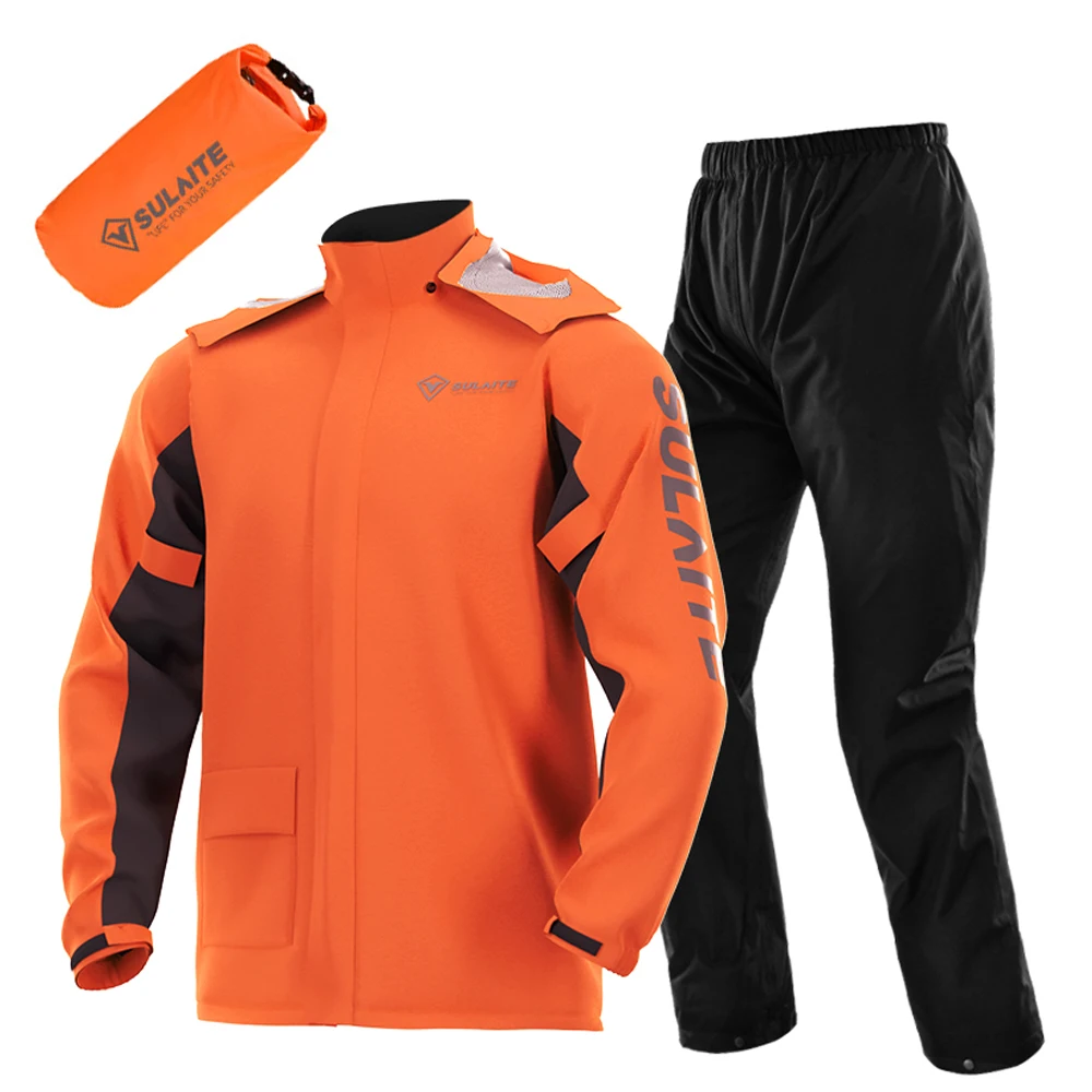 Motorcycle Gear Jacket And Pants - Conjunto de Equipamento de Chuva para