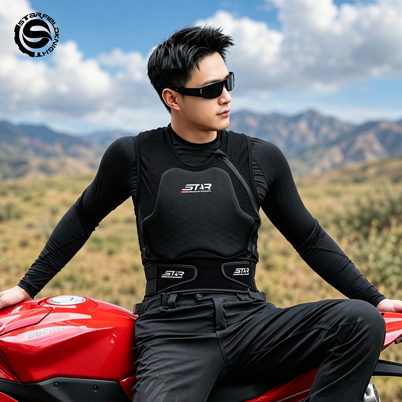 Motorcycle Gear For Summer - Colete de proteção para motociclistas SFK,