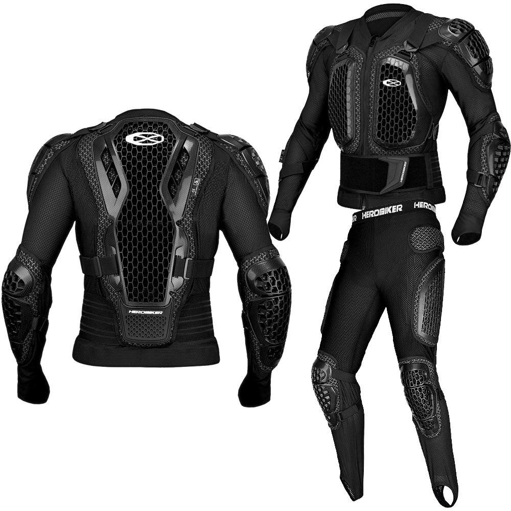 Motorcycle Gear Jacket And Pants - Armadura de Motocross Off-Road, Equipamento de