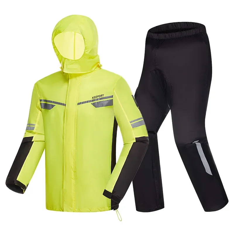 Capa de chuva dividida para mo - Motorcycle Rain Suit avaliação e preço
