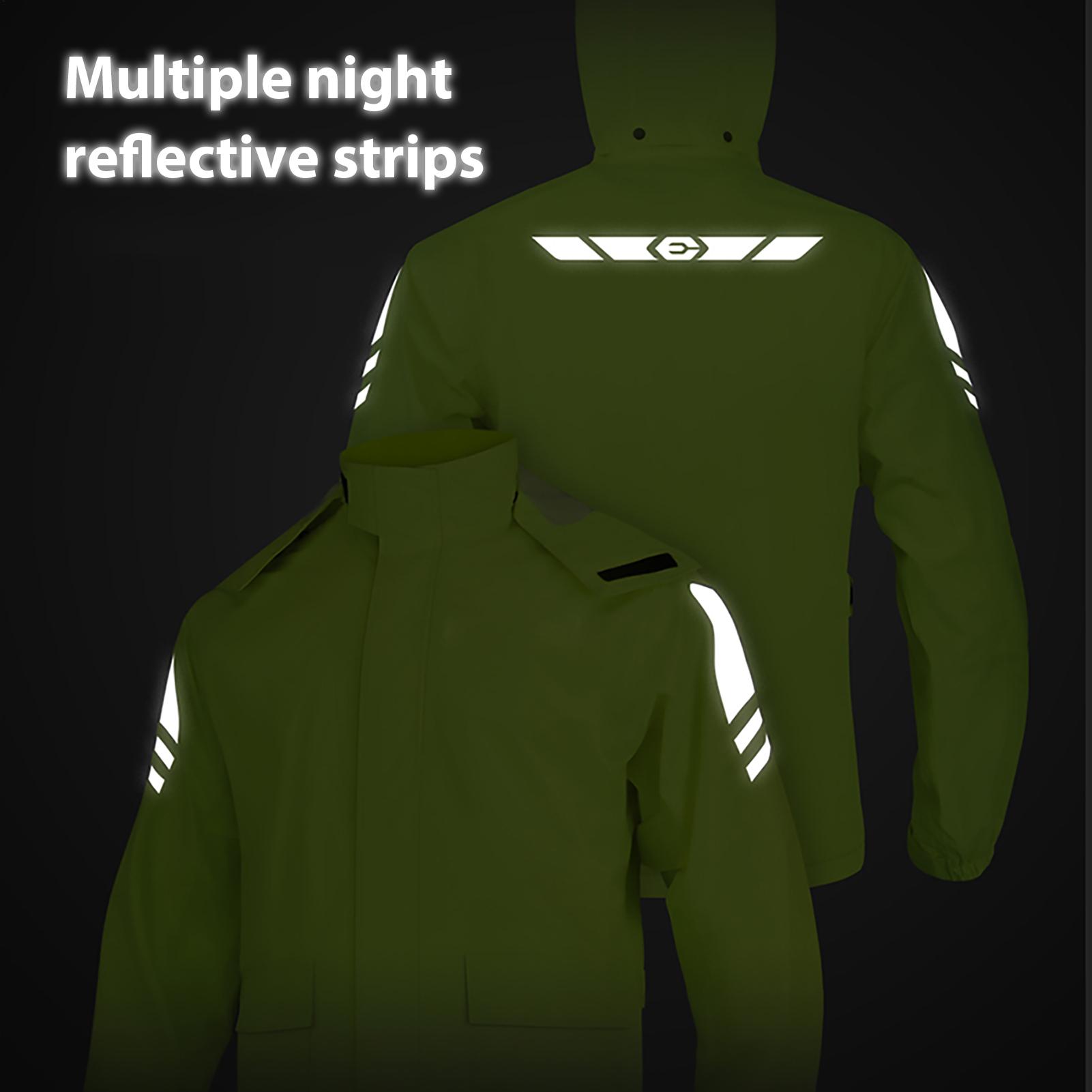 Conjuntos de Chuva Impermeávei - Motorcycle Rain Suit avaliação e preço