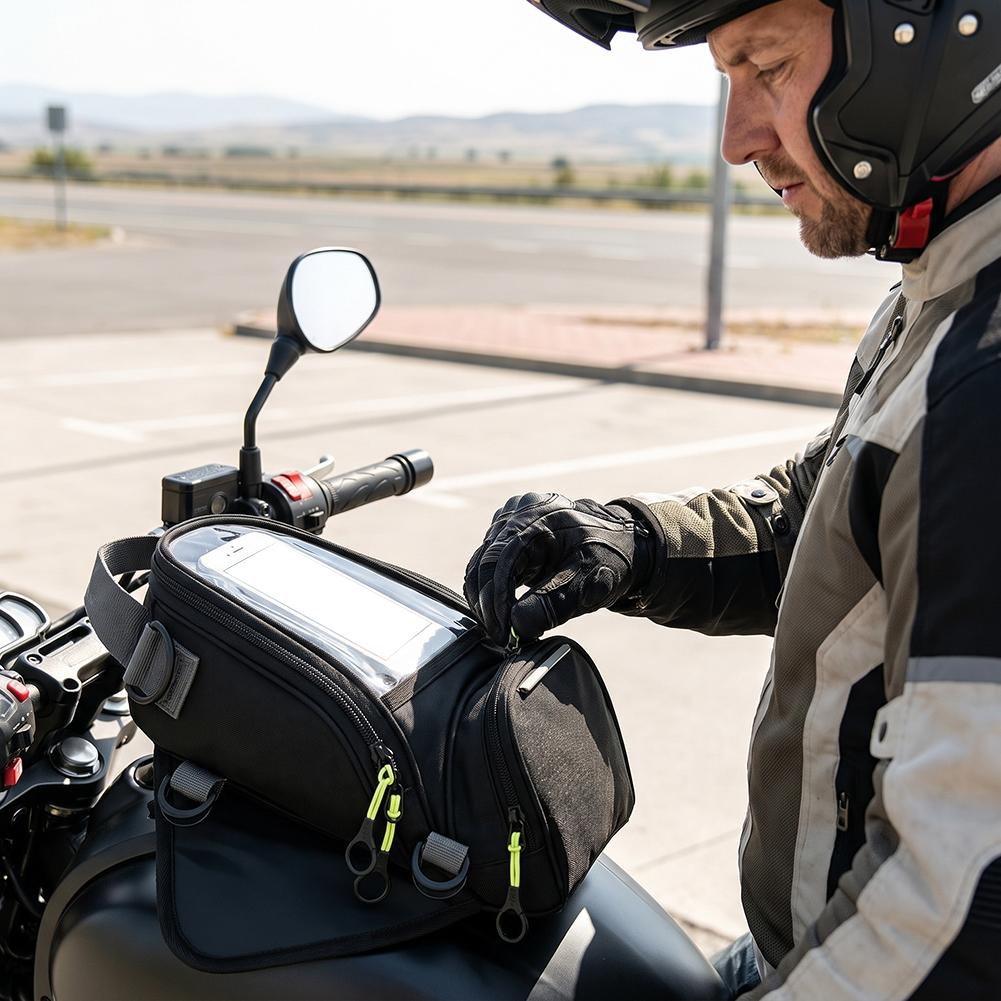 Bolsa de Tanque Magnética para - Motorcycle Gear Bag avaliação e preço