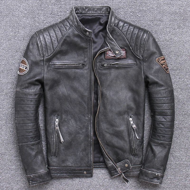 Jaqueta de motociclista de cou - Riding Jacket Leather avaliação e preço