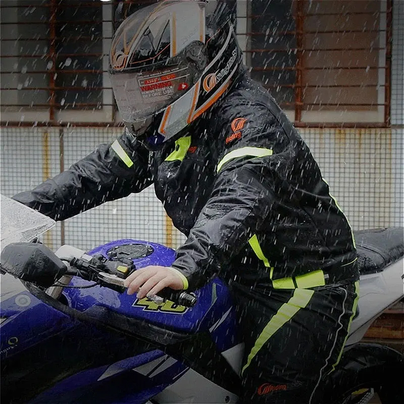 Conjunto de Ciclismo Masculino - Motorcycle Rain Suit avaliação e preço