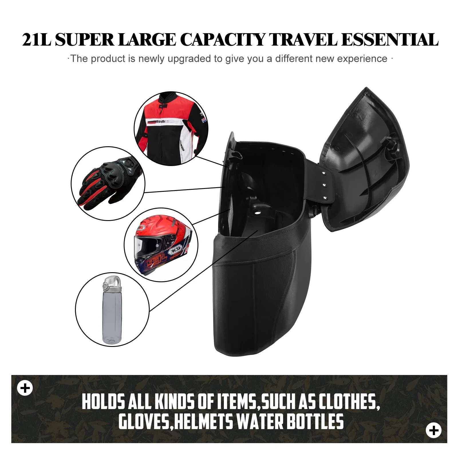 Bolsa dura para motocicleta, a - Motorcycle Gear Bag avaliação e preço
