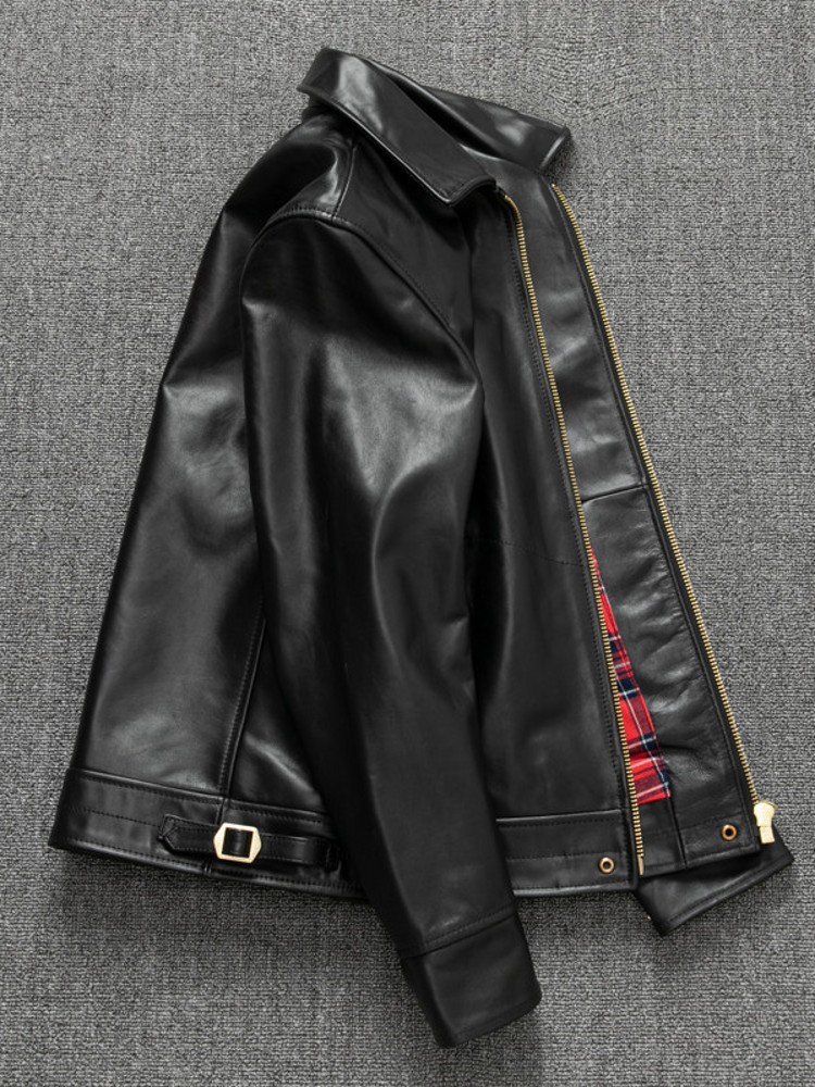 Jaqueta Masculina Slim Fit 100 - Riding Jacket Leather avaliação e preço