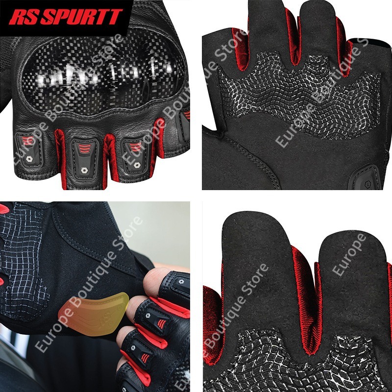 Luvas de Motocicleta Meio Dedo - Motorcycle Gear For Summer avaliação e preço
