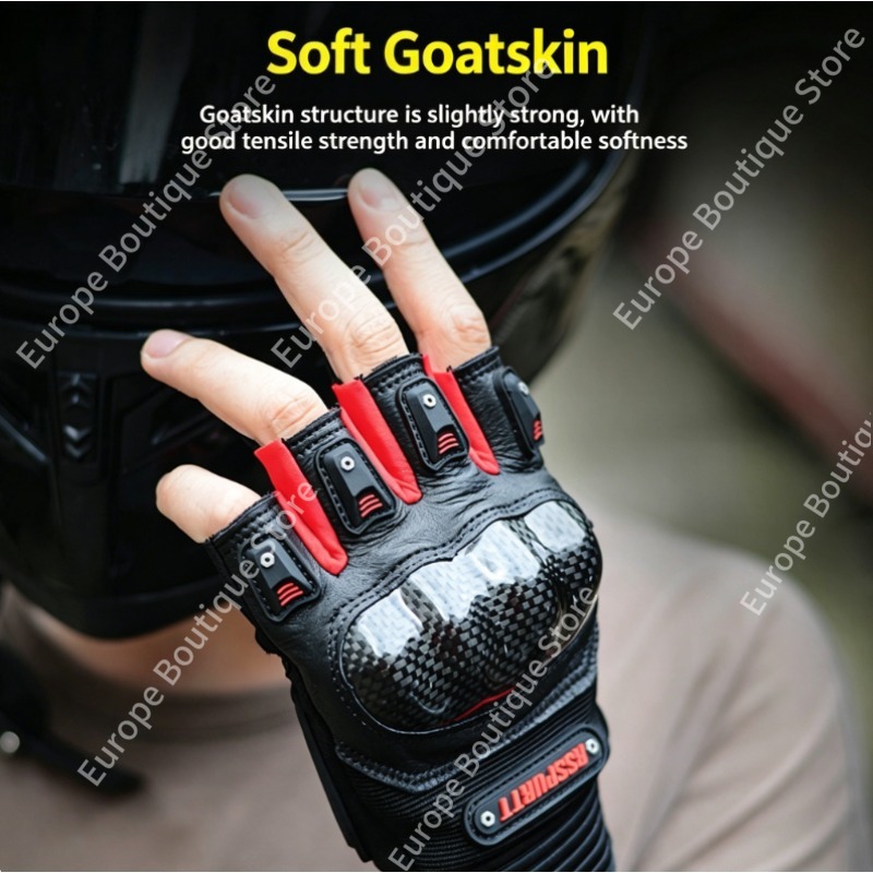 Luvas de Motocicleta Meio Dedo - Motorcycle Gear For Summer avaliação e preço