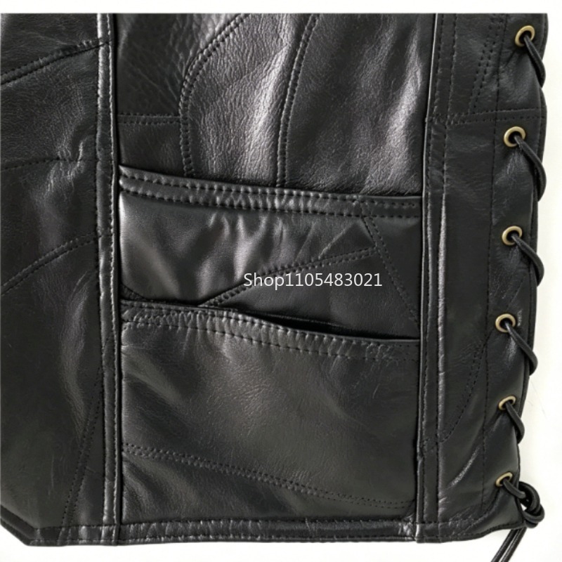 Colete Masculino Preto de Cour - Riding Jacket Leather avaliação e preço