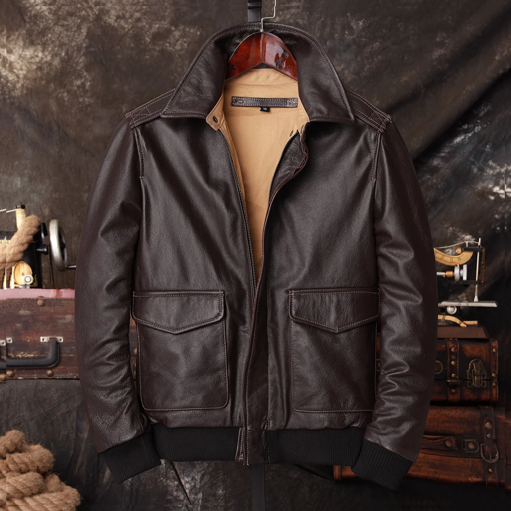 Jaqueta de Couro Genuíno Mascu - Riding Jacket Leather avaliação e preço