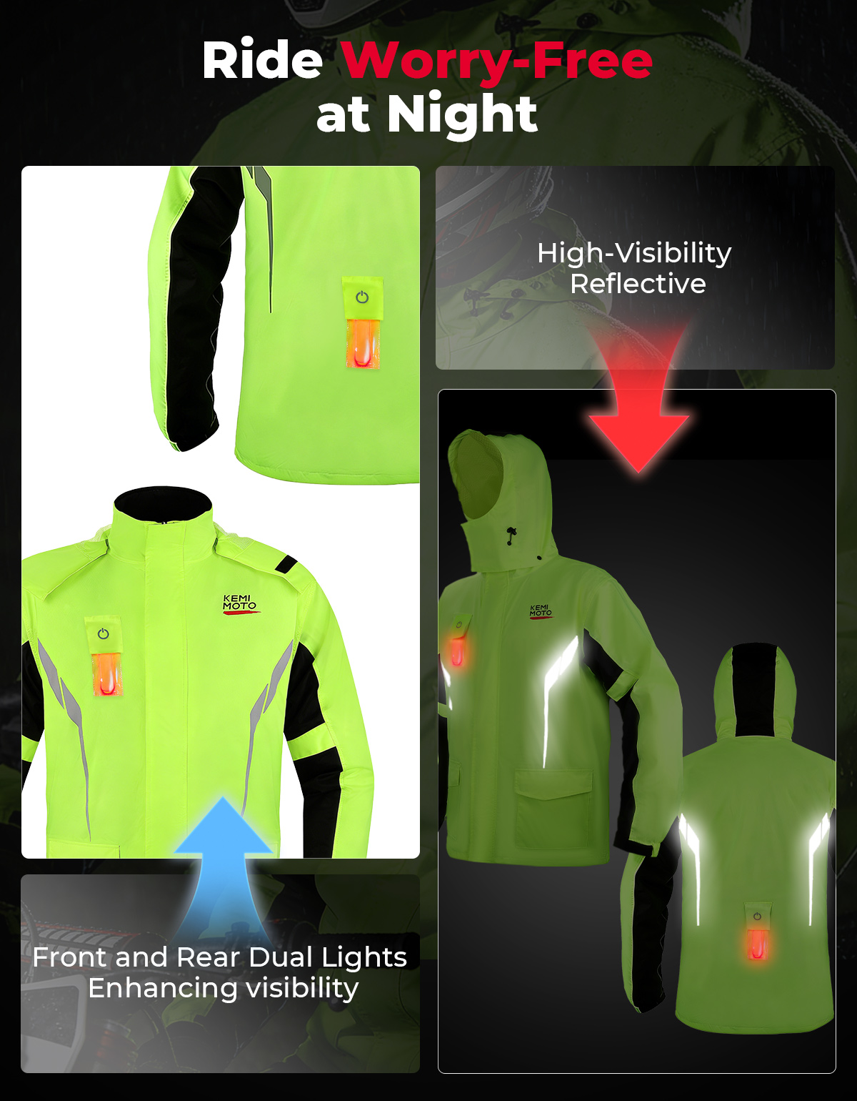 Conjunto de Capa de Chuva Impe - Motorcycle Gear Jacket And Pants avaliação e preço