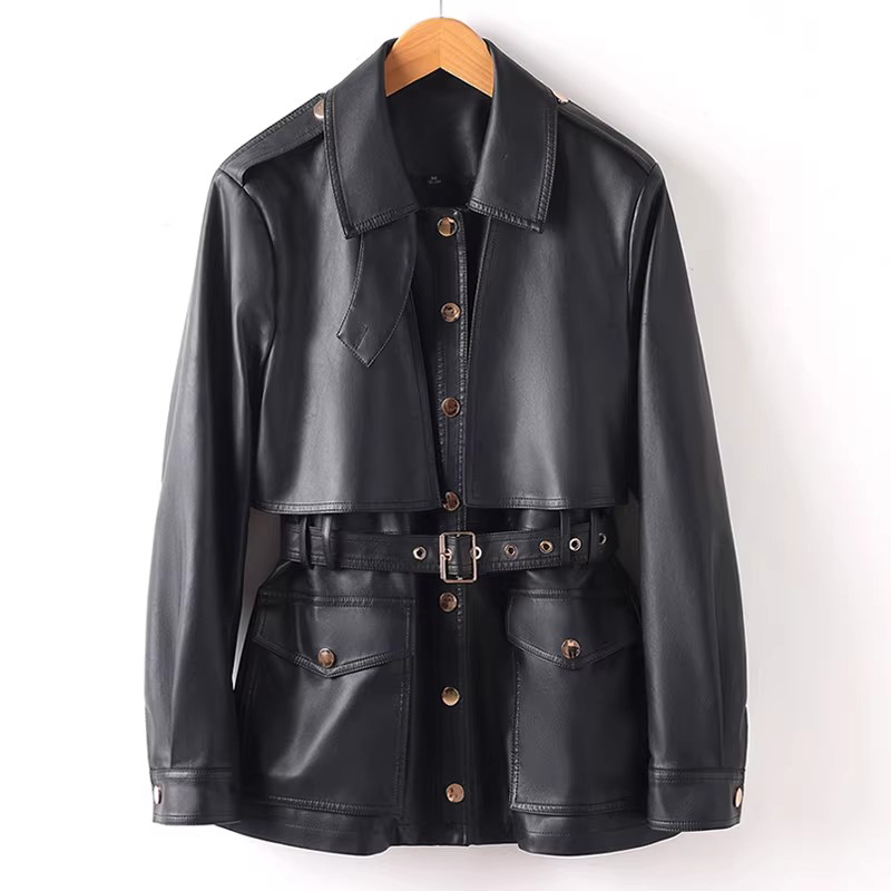 Nova Jaqueta Feminina de Couro - Riding Jacket Leather avaliação e preço