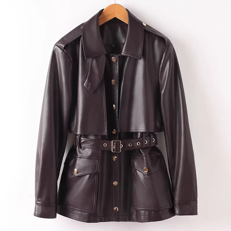Nova Jaqueta Feminina de Couro - Riding Jacket Leather avaliação e preço