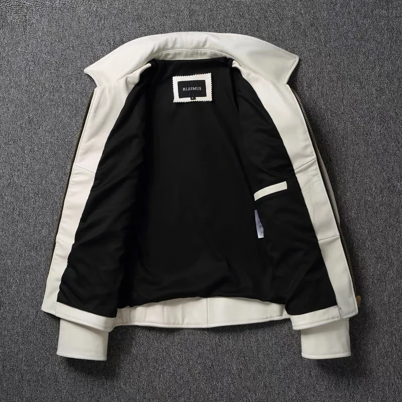 Jaqueta de couro genuíno mascu - Riding Jacket Leather avaliação e preço