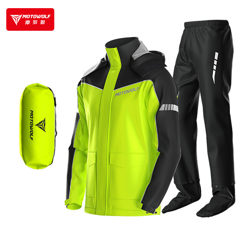 Capa de chuva dividida para mo - Motorcycle Rain Suit avaliação e preço